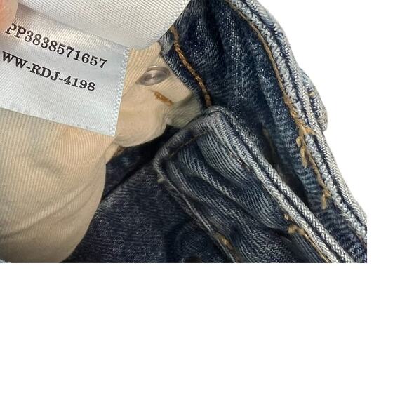 Everlane The‎ ’90s Cheeky Straight Jean Curvy Organic Cotton Blue Size 25 Crop - Picture 12 of 12
